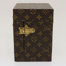 LOUIS VUITTON Monogram Coffret Winding Machine Accessory Case M48126 Auth 29828SM-4