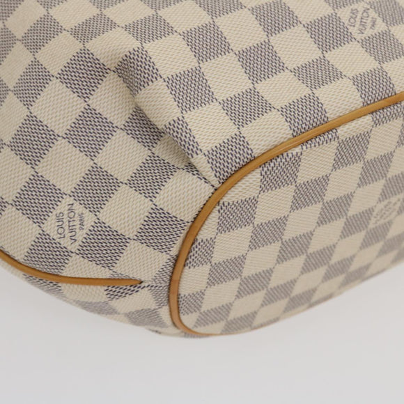 LOUIS VUITTON Damier Azur Riviera PM 2Way Tote Bag N48250 LV Auth 29879AV