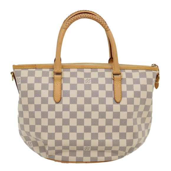 LOUIS VUITTON Damier Azur Riviera PM 2Way Tote Bag N48250 LV Auth 29879AV