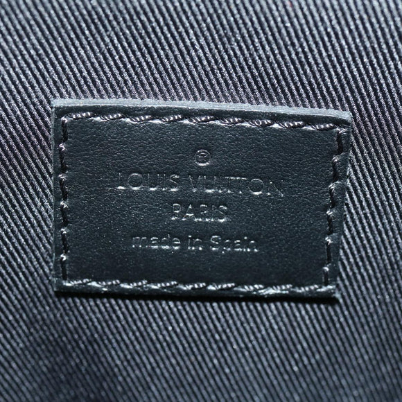 LOUIS VUITTON Monogram Eclipse Trio Backpack Backpack M45538 LV Auth 29886A