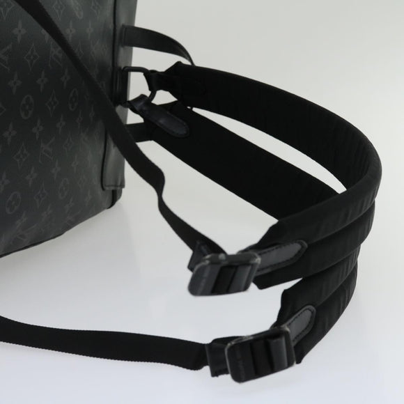 LOUIS VUITTON Monogram Eclipse Trio Backpack Backpack M45538 LV Auth 29886SM