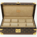 LOUIS VUITTON Monogram Coffret 8 Montor Trunk Watch case M20016 LV Auth 29887S-9