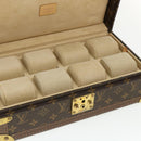 LOUIS VUITTON Monogram Coffret 8 Montor Trunk Watch case M20016 LV Auth 29887S-18