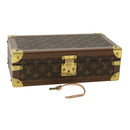 LOUIS VUITTON Monogram Coffret 8 Montor Trunk Watch case M20016 LV Auth 29887S-1