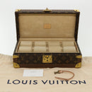 LOUIS VUITTON Monogram Coffret 8 Montor Trunk Watch case M20016 LV Auth 29887S-12