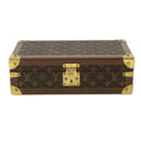 LOUIS VUITTON Monogram Coffret 8 Montor Trunk Watch case M20016 LV Auth 29887S-13
