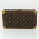 LOUIS VUITTON Monogram Coffret 8 Montor Trunk Watch case M20016 LV Auth 29887S-6