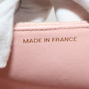 CHANEL Matelasse Turn Lock Chain Diana Shoulder Bag Canvas Pink CC Auth 29889AV-20