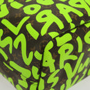 LOUIS VUITTON Monogram Graffiti Neverfull GM Tote Bag Vert M93703 LV Auth 29943SM-18