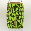 LOUIS VUITTON Monogram Graffiti Neverfull GM Tote Bag Vert M93703 LV Auth 29943SM-4