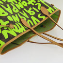 LOUIS VUITTON Monogram Graffiti Neverfull GM Tote Bag Vert M93703 LV Auth 29943SM-6