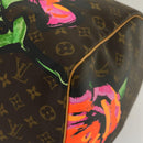 LOUIS VUITTON Monogram Rose Keepall 50 Boston Bag M48605 LV Auth 29944SV-15