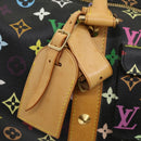 LOUIS VUITTON Monogram Multicolor Keepall 45 Boston Bag Black M92640 Auth 29945SM-20