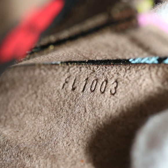 LOUIS VUITTON Monogram Multicolor Keepall 45 Boston Bag Black M92640 Auth 29945SM