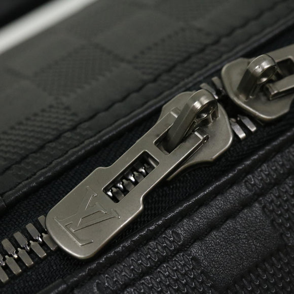 LOUIS VUITTON Damier Infini Keepall Bandouliere 45 Boston Bag  N41145 LV 29957S