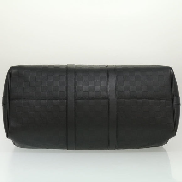LOUIS VUITTON Damier Infini Keepall Bandouliere 45 Boston Bag  N41145 LV 29957S