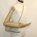 CHANEL Classic Matelasse 25 Double Chain Flap Shoulder Bag Lamb Skin Auth 29961V-31