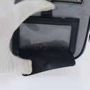 LOUIS VUITTON Monogram satellite alpha Clutch Bag Silver M44171 LV Auth 29977A-9