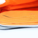 LOUIS VUITTON Monogram satellite alpha Clutch Bag Silver M44171 LV Auth 29977A-25