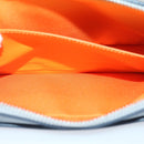 LOUIS VUITTON Monogram satellite alpha Clutch Bag Silver M44171 LV Auth 29977A-26