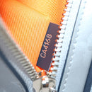 LOUIS VUITTON Monogram satellite alpha Clutch Bag Silver M44171 LV Auth 29977A-11