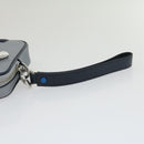 LOUIS VUITTON Monogram satellite alpha Clutch Bag Silver M44171 LV Auth 29977A-8