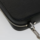LOUIS VUITTON Epi Dandy Wallet Travel Case Black M64000 LV Auth 30084AV-15