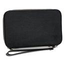 LOUIS VUITTON Epi Dandy Wallet Travel Case Black M64000 LV Auth 30084AV-1