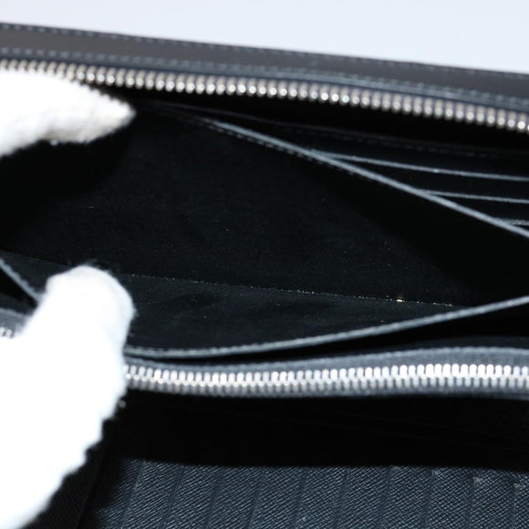 LOUIS VUITTON Epi Dandy Wallet Travel Case Black M64000 LV Auth 30084AV