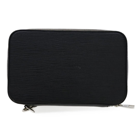 LOUIS VUITTON Epi Dandy Wallet Travel Case Black M64000 LV Auth 30084AV