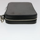 LOUIS VUITTON Epi Dandy Wallet Travel Case Black M64000 LV Auth 30084AV-3