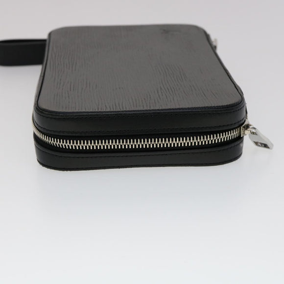 LOUIS VUITTON Epi Dandy Wallet Travel Case Black M64000 LV Auth 30084AV