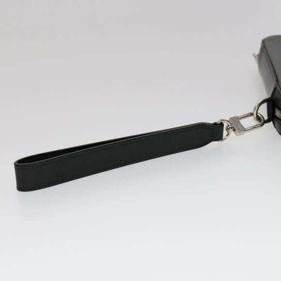 LOUIS VUITTON Epi Dandy Wallet Travel Case Black M64000 LV Auth 30084AV