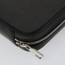 LOUIS VUITTON Epi Dandy Wallet Travel Case Black M64000 LV Auth 30084AV-14