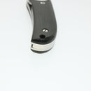 LOUIS VUITTON LV CUP Black Linen Micarta Surcouf Sea Knife M80023 LV Auth 30150A-5