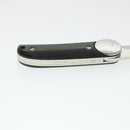 LOUIS VUITTON LV CUP Black Linen Micarta Surcouf Sea Knife M80023 LV Auth 30150A-6