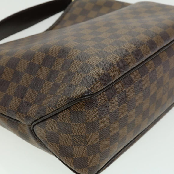 LOUIS VUITTON Damier Ebene Delightful PM Shoulder Bag N41459 LV Auth 30487