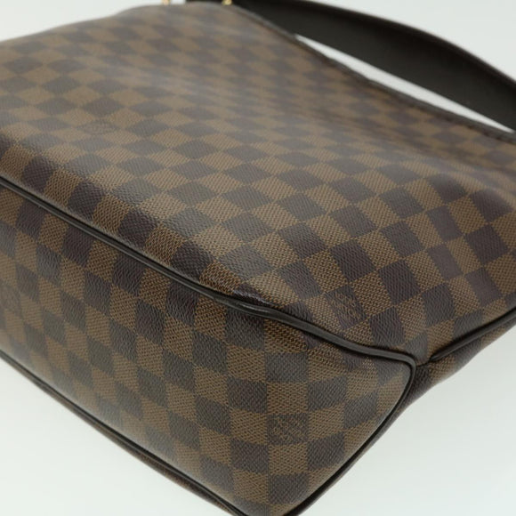 LOUIS VUITTON Damier Ebene Delightful PM Shoulder Bag N41459 LV Auth 30487
