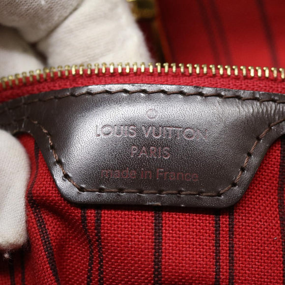 LOUIS VUITTON Damier Ebene Delightful PM Shoulder Bag N41459 LV Auth 30487