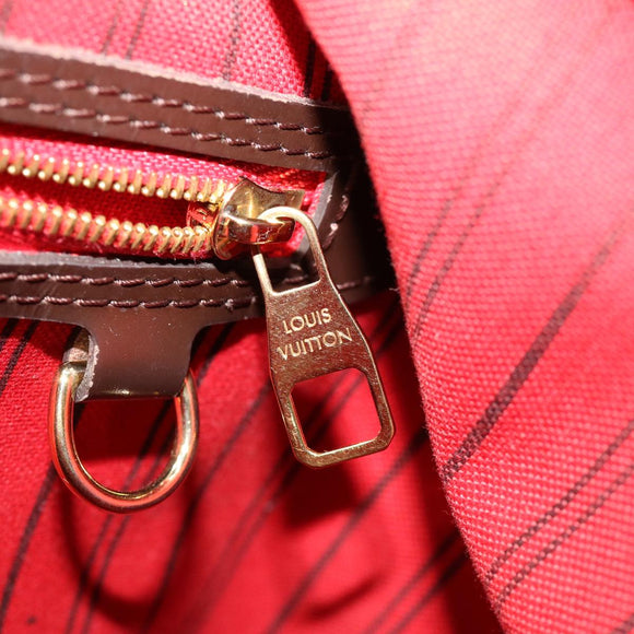 LOUIS VUITTON Damier Ebene Delightful PM Shoulder Bag N41459 LV Auth 30487