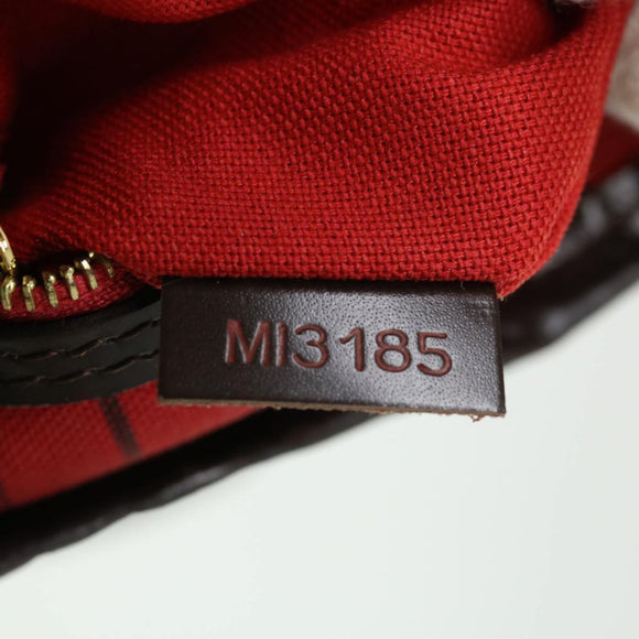 LOUIS VUITTON Damier Ebene Delightful PM Shoulder Bag N41459 LV Auth 30487