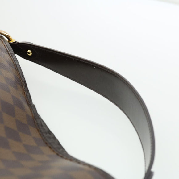 LOUIS VUITTON Damier Ebene Delightful PM Shoulder Bag N41459 LV Auth 30487