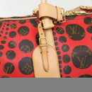 LOUIS VUITTON Monogram Yayoi Kusama Keepall Bandouliere55 Bag M40695 Auth 30515SV-20