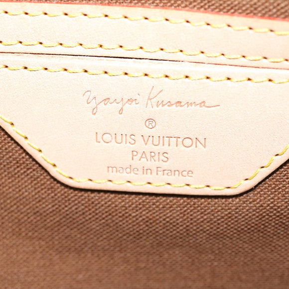 LOUIS VUITTON Monogram Yayoi Kusama Keepall Bandouliere55 Bag M40695 Auth 30515SV