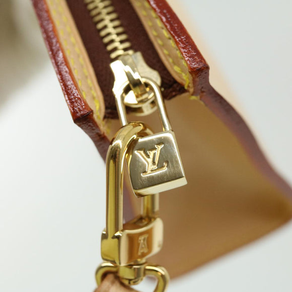 LOUIS VUITTON Nomad Bucket PM Shoulder Bag Beige M85001 LV Auth 30531A