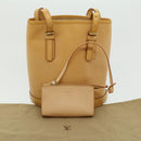 LOUIS VUITTON Nomad Bucket PM Shoulder Bag Beige M85001 LV Auth 30531A-12