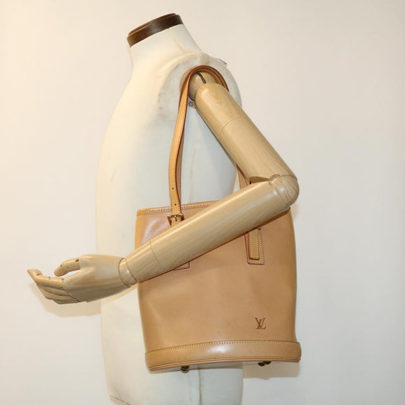 LOUIS VUITTON Nomad Bucket PM Shoulder Bag Beige M85001 LV Auth 30531A