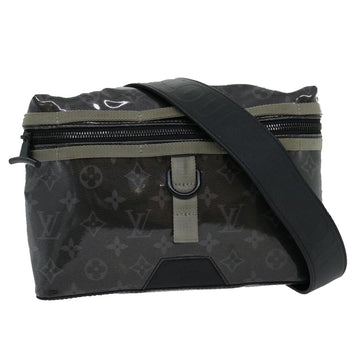 LOUIS VUITTON Eclipse Glaze Messenger PM Shoulder Bag Gray M52218 LV Auth 30549A