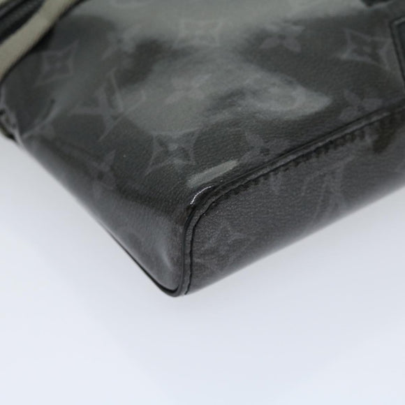 LOUIS VUITTON Eclipse Glaze Messenger PM Shoulder Bag Gray M52218 LV Auth 30549A