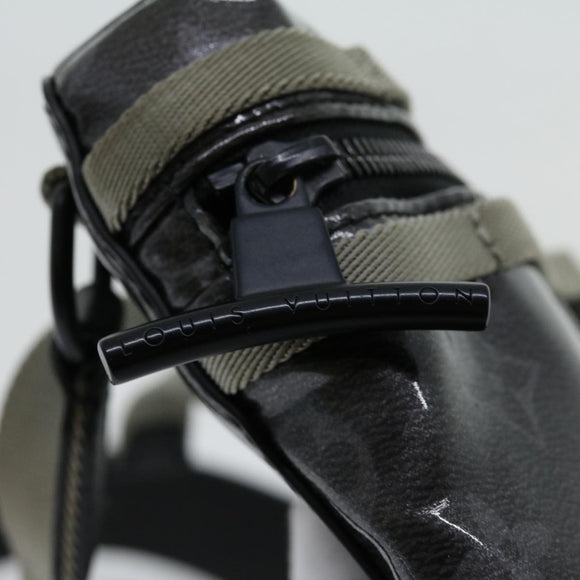 LOUIS VUITTON Eclipse Glaze Messenger PM Shoulder Bag Gray M52218 LV Auth 30549A